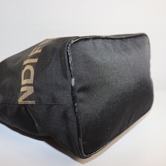 Vintage Fendi Black Nylon Logo Tote Bag - Picture 5 of 10